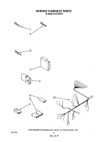 06 - Wiring Harnes parts for Whirlpool Dishwasher DU7216XS5 from AppliancePartsPros.com