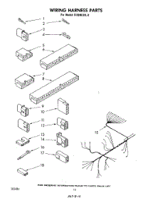 08 - Wiring Harness parts for Whirlpool Dishwasher DU9903XL0 from AppliancePartsPros.com
