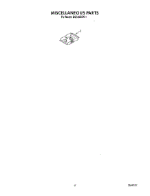 07 - Miscellaneous, Lit / Optional parts for Whirlpool Dishwasher DU5200XW1 from AppliancePartsPros.com