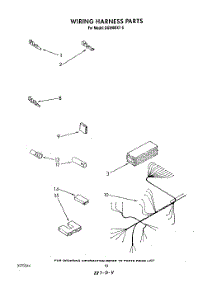 07 - Wiring Harness parts for Whirlpool Dishwasher DU8900XT5 from AppliancePartsPros.com