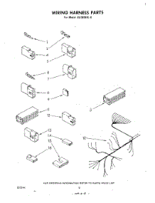 06 - Wiring Harness parts for Whirlpool Dishwasher DU3000XL0 from AppliancePartsPros.com