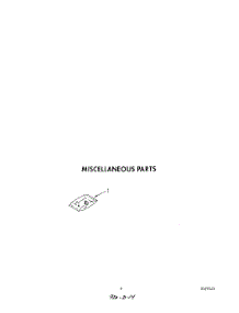 07 - Miscellaneous parts for Whirlpool Dishwasher DU8720XX0 from AppliancePartsPros.com