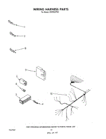 08 - Wiring Harness parts for Whirlpool Dishwasher DP8700XTN1 from AppliancePartsPros.com