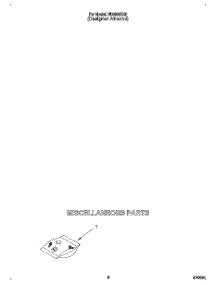 06 - Miscellaneous parts for Whirlpool Dishwasher DU8560XX0 from AppliancePartsPros.com