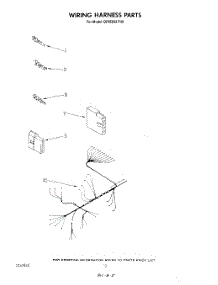 07 - Wiring Harness parts for Whirlpool Dishwasher DP8500XTN0 from AppliancePartsPros.com