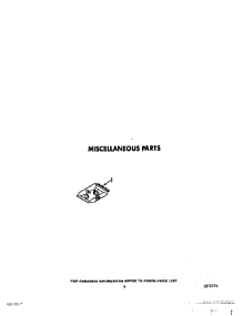 08 - Miscellaneous , Literature And Optional parts for Whirlpool Dishwasher DU8016XX0 from AppliancePartsPros.com