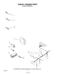 08 - Wiring Harness parts for Whirlpool Dishwasher GDP8700XTN1 from AppliancePartsPros.com