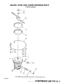 04 - Heater, Pump And Lower Sprayarm parts for Whirlpool Dishwasher DU8700XT1 from AppliancePartsPros.com