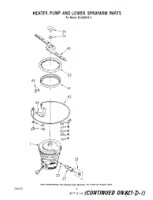 04 - Heater, Pump, And Lower Spray Arm parts for Whirlpool Dishwasher DU9000XR0 from AppliancePartsPros.com