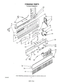 04 - Console , Literature And Optional parts for Whirlpool Dishwasher DU9900XR0 from AppliancePartsPros.com