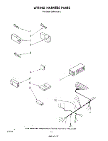 07 - Wiring Harness parts for Whirlpool Dishwasher DU5004XM2 from AppliancePartsPros.com
