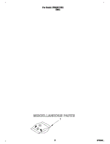 06 - Miscellaneous parts for Whirlpool Dishwasher DU980QPDB2 from AppliancePartsPros.com