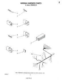 08 - Wiring Harness parts for Whirlpool Dishwasher DP6880XLP0 from AppliancePartsPros.com