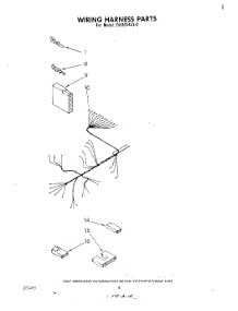 06 - Wiring Harness parts for Whirlpool Dishwasher DU3014XL0 from AppliancePartsPros.com