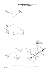 06 - Wiring Harness parts for Whirlpool Dishwasher DU8100XT0 from AppliancePartsPros.com