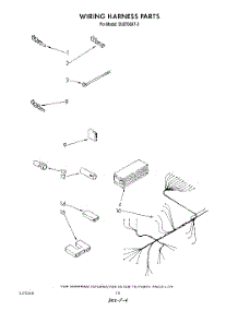 07 - Wiring Harness parts for Whirlpool Dishwasher DU8700XT3 from AppliancePartsPros.com
