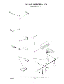 07 - Wiring Harness parts for Whirlpool Dishwasher DU8750XT1 from AppliancePartsPros.com