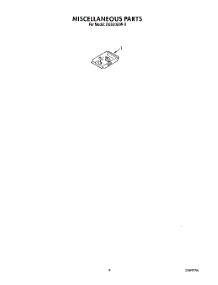 07 - Miscellaneous, Lit / Optional parts for Whirlpool Dishwasher DU5016XW0 from AppliancePartsPros.com