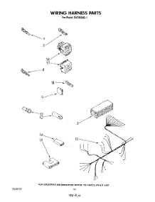 07 - Wiring Harness parts for Whirlpool Dishwasher DU7800XS1 from AppliancePartsPros.com