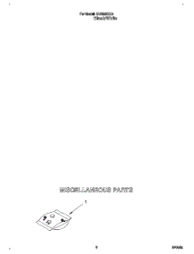 06 - Miscellaneous parts for Whirlpool Dishwasher DU8550XX4 from AppliancePartsPros.com