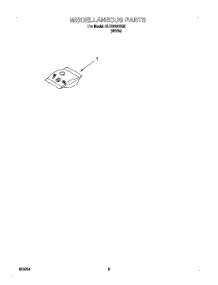 06 - Miscellaneous, Lit / Optional parts for Whirlpool Dishwasher SUD6000HQ0 from AppliancePartsPros.com