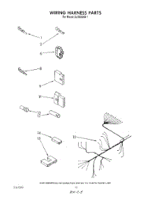 07 - Wiring Harness parts for Whirlpool Dishwasher DU9000XR1 from AppliancePartsPros.com