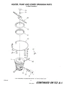 04 - Heater, Pump And Lower Sprayarm parts for Whirlpool Dishwasher DU9500XS2 from AppliancePartsPros.com