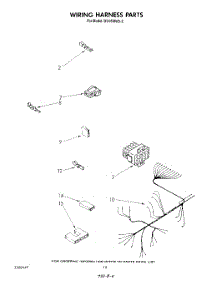 07 - Wiring Harness parts for Whirlpool Dishwasher DU9500XS2 from AppliancePartsPros.com