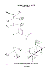 06 - Wiring Harness parts for Whirlpool Dishwasher DU7400XS4 from AppliancePartsPros.com