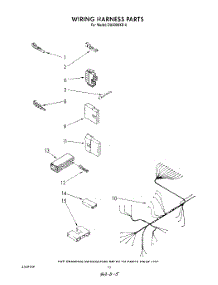 07 - Wiring Harness parts for Whirlpool Dishwasher DU9000XR6 from AppliancePartsPros.com