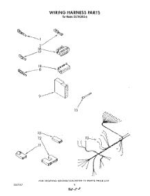 06 - Wiring Harness parts for Whirlpool Dishwasher DU7400XS6 from AppliancePartsPros.com