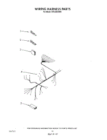 07 - Wiring Harness parts for Whirlpool Dishwasher DP3000XRN6 from AppliancePartsPros.com