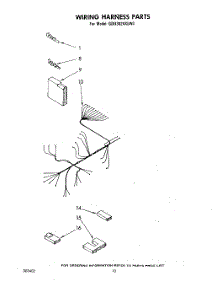 07 - Wiring Harness parts for Whirlpool Dishwasher GDU3024XLW0 from AppliancePartsPros.com