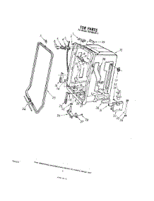 05 - Tub parts for Whirlpool Dishwasher DU1800XP1 from AppliancePartsPros.com