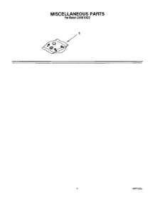 08 - Miscellaneous, Lit / Optional parts for Whirlpool Dishwasher DU8016XX2 from AppliancePartsPros.com