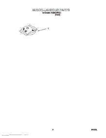 07 - Miscellaneous, Lit / Optional parts for Whirlpool Dishwasher DU850DWGX1 from AppliancePartsPros.com