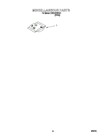 07 - Miscellaneous, Lit / Optional parts for Whirlpool Dishwasher DU810DWGQ1 from AppliancePartsPros.com