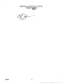 07 - Miscellaneous, Lit / Optional parts for Whirlpool Dishwasher DP920PFGQ1 from AppliancePartsPros.com