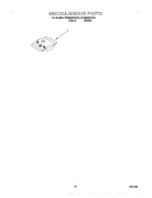 07 - Miscellaneous, Lit / Optional parts for Whirlpool Dishwasher DU925SCGB0 from AppliancePartsPros.com