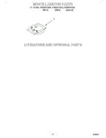 07 - Miscellaneous, Lit / Optional parts for Whirlpool Dishwasher GU940SCGZ0 from AppliancePartsPros.com