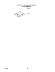 07 - Miscellaneous, Lit / Optional parts for Whirlpool Dishwasher DP920PFGY2 from AppliancePartsPros.com