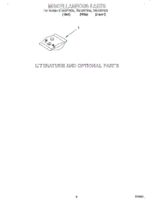 06 - Miscellaneous, Lit / Optional parts for Whirlpool Dishwasher DU910PFGB0 from AppliancePartsPros.com