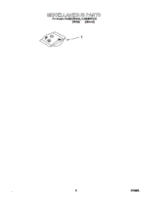 07 - Miscellaneous, Lit / Optional parts for Whirlpool Dishwasher DU890DWGQ0 from AppliancePartsPros.com