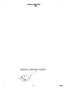 06 - Miscellaneous parts for Whirlpool Dishwasher DU920QWDB2 from AppliancePartsPros.com