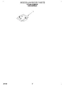 06 - Miscellaneous, Lit / Optional parts for Whirlpool Dishwasher DU8900XB1 from AppliancePartsPros.com