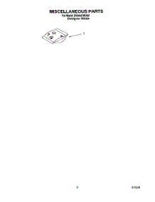 07 - Miscellaneous, Lit / Optional parts for Whirlpool Dishwasher DU840CWDQ2 from AppliancePartsPros.com