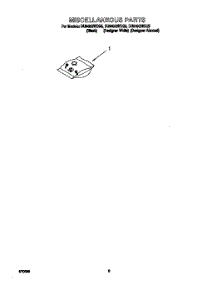 06 - Miscellaneous, Lit / Optional parts for Whirlpool Dishwasher DU940QWDQ5 from AppliancePartsPros.com