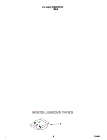 06 - Miscellaneous parts for Whirlpool Dishwasher DU940QWDB3 from AppliancePartsPros.com