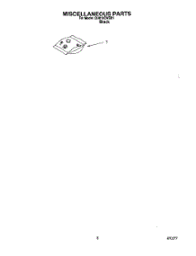 07 - Miscellaneous, Lit / Optional parts for Whirlpool Dishwasher DU810CWDB1 from AppliancePartsPros.com