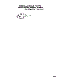 07 - Miscellaneous, Lit / Optional parts for Whirlpool Dishwasher DU810CWDB5 from AppliancePartsPros.com